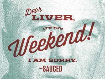 Dear Liver trish ward typography