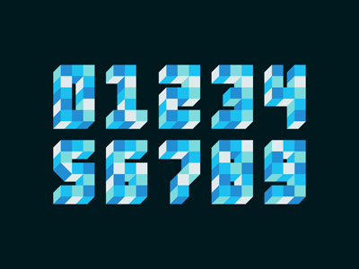 Blocks 3d blocks numbers type