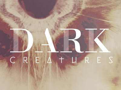 Dark Nature design manipulation typography