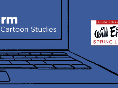 Poster for Spring Lecture ccs comics