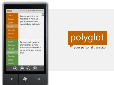 Polyglot app for Windows Phone app metro modern verysoftware windows phone