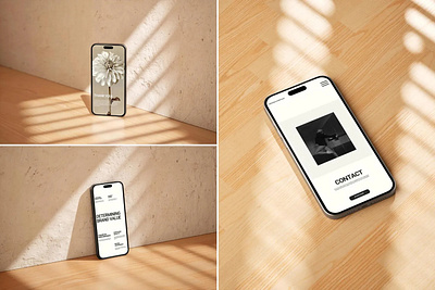 Breza iPhone Mockup brand branding device mockup iphone mockup mockup