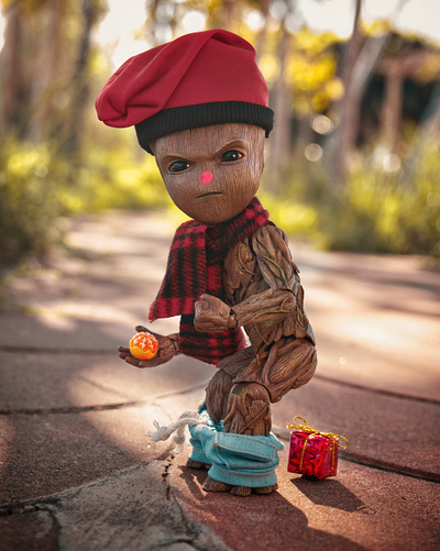 Groot de nadal caganer groot guardians of the galaxy hot toys i am groot photography tió de nadal toy photography toyphoto