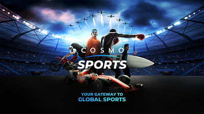 CosmoSports Creative Marketing Visual Design amazon prime video branding creative disney hbo marketing netflix social visual design