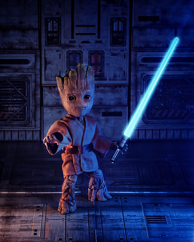 Hello there! extremme sets groot hot toys i am groot jedi photography star wars toy photo toy photography