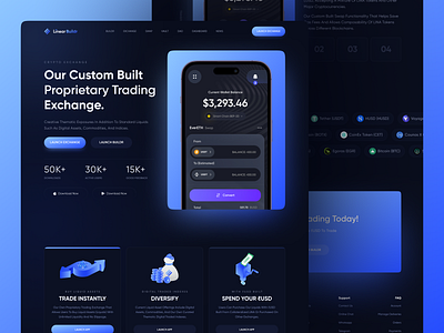 Crypto Landing Page Design crypto crypto landing page crypto web design crypto web site crypto website landing page landing page design page design uix web design website website design