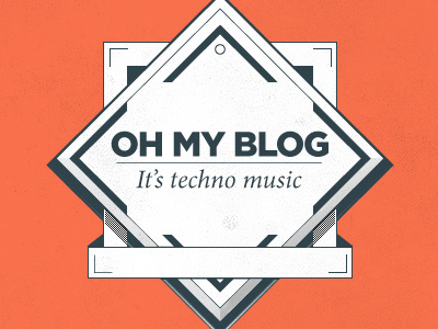 Oh my blog logo logo logotype omb