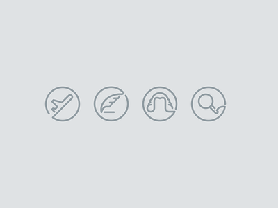 Icons for Leto Bank #3 blue circle icons tray