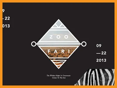 I Miss The Rains event logo theme zoofari