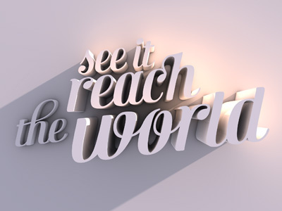 see it 3d cinema 4d dublin irish type white