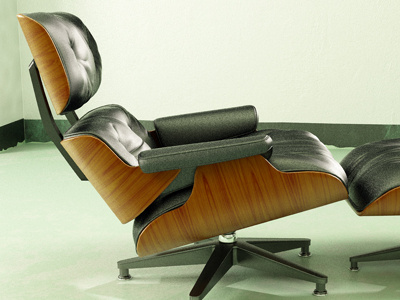 eames chair cg 3d chair eames realistic render