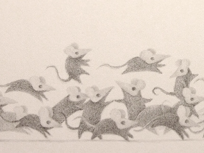 Sneak Peek - Mice charles santoso illustration pencil sneakpeek