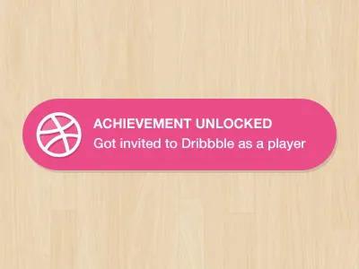 There's a first time for everything achievement debut dribbble unlocked