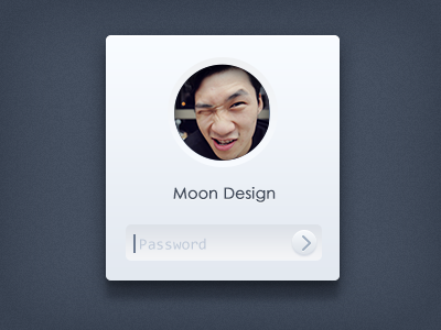 Login box fun input interface login pug ui