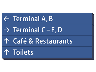 JAF Bernini Sans signage use information design jaf bernini sans signage font typography