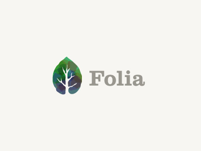 Folia branch brand branding church color contemporary death folia foliage glass god green grow growing identity leaf life logo luma modern paint stained tree vine water watercolor