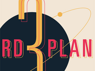 Getting Spacey branding futuristic identity logo space type