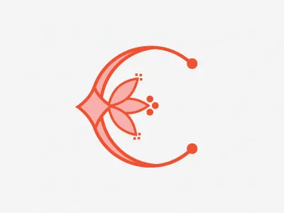 see a c, si? c illumination letter typography