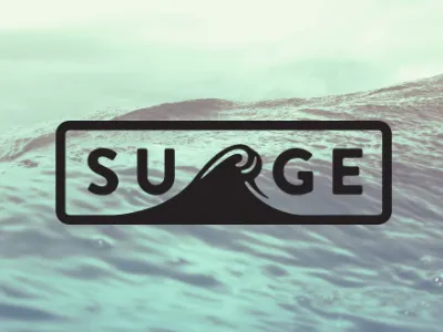 Surge logo team id wave