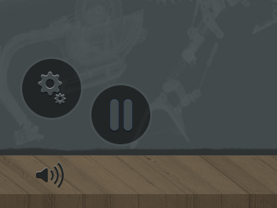 Game Interface buttons design game game design gaming interface landscape