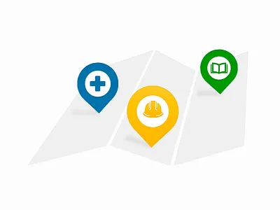 Pointer marks map marks pointer