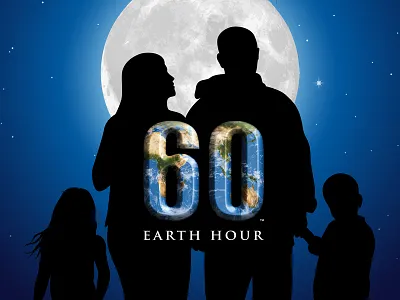 City of Oshawa 2011 - Earth Hour Poster city of oshawa earth hour poster