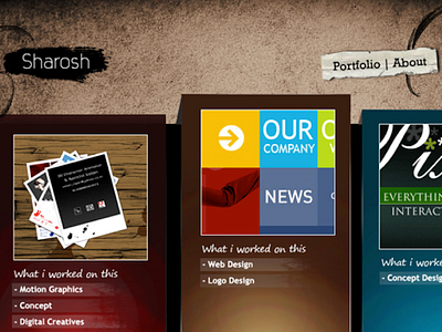 Portfolio Trial website