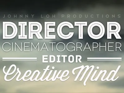 Landing Page Typography homepage portfolio type typography website