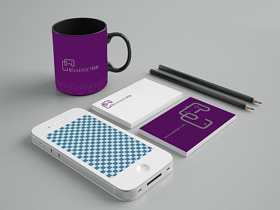 Egad get fix business card card clean packaging stationary