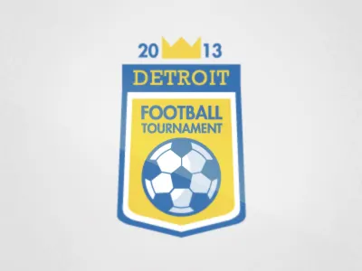 Detroit Football Tournament design detroit football francisco javier futbol logo soccer