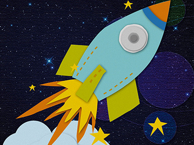 Out Of This World craft festival illustration kids