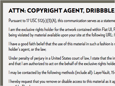 DMCA dmca mean thought crime