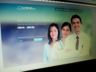 Landing coming soon coming soon form input lading medical navigation people subscribe