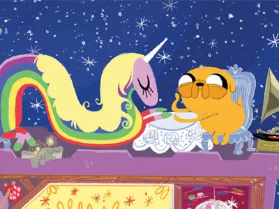 Adventure Time House adventure time cartoons comics digital illustration kassandra heller