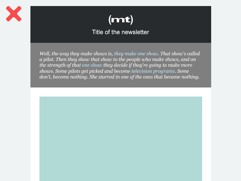 (gif) Newsletter evolution email gif html layout newsletter