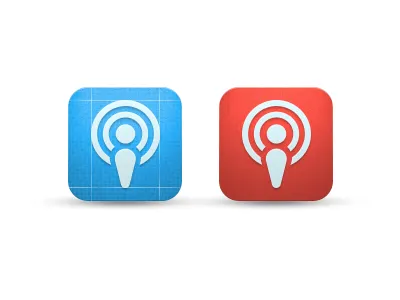 icon app icon ios podcast ui