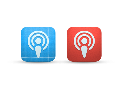 icon app icon ios podcast ui