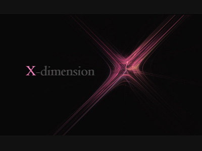 X-dimension fractal