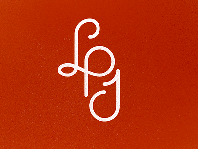 LPJ branding curves forsuregraphic freelance graphic design identity lettering logo mark non profit organization youth