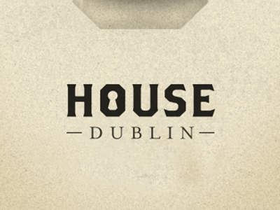 House Identity brand draft first identity