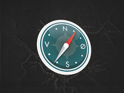 Compass icon compass icon illustrator map vector