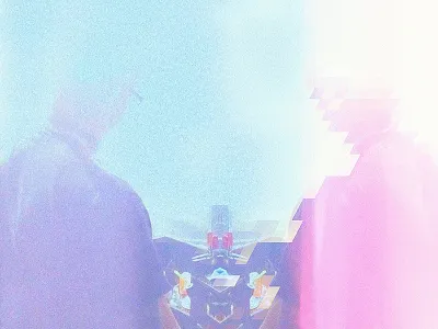 pxl abstract composite live music