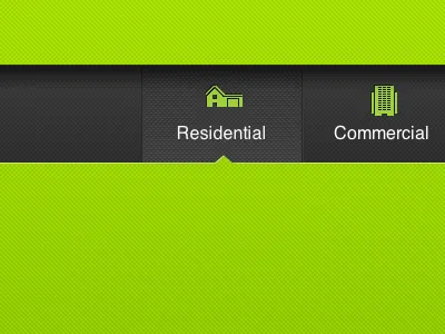 Security Monster Navigation green navigation website