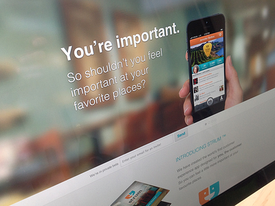 Strum Web Page Now Live iphone strum ui web website