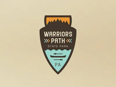Warriors Path badge park patch pennsylvania