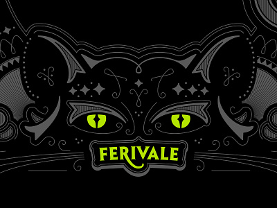 Ferivale poster cat event feral kitty nonprofit