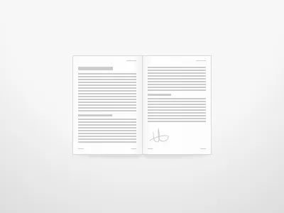 Legal documents design illustration web