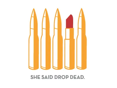 Drop Dead illustration.
