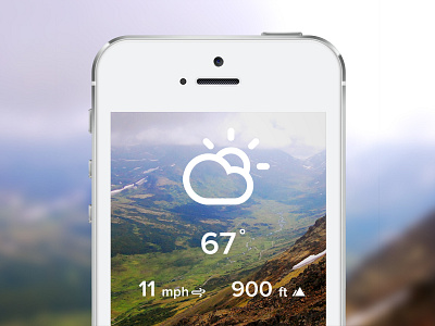 WeatherGram altitude app climbing ios iphone mountain photography snowboarding weather