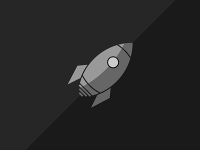 Rocket Ship flat rocket ship space